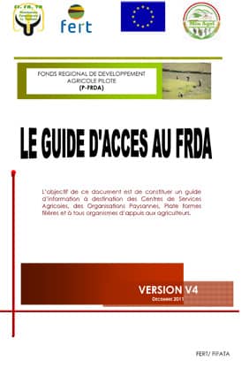 Fert guide d'acces au FRDA